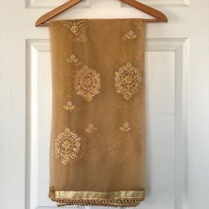 Indian Embroidered Dupatta